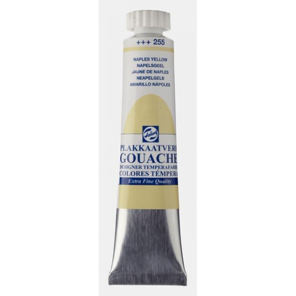 Talens Gouache 20ml No 255 Naples Yellow Talens Gouache 20ml No 255 Naples Yellow