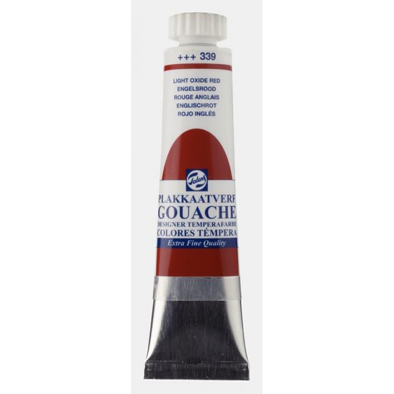 Talens Gouache 20ml No 339 Light Oxide Red