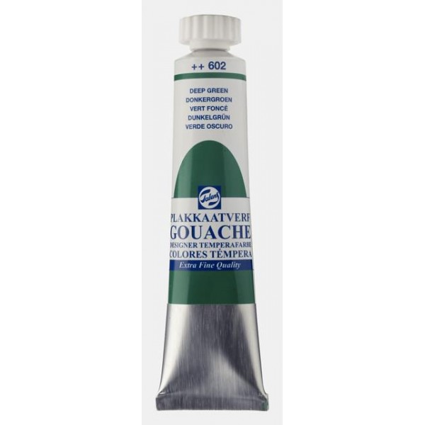 Talens Gouache 20ml No 602 Deep Green
