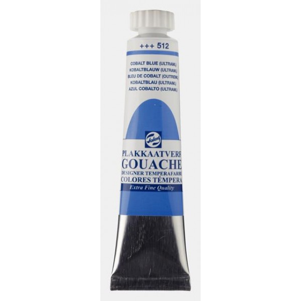Talens Gouache 20ml No 512 Cobalt Blue Talens Gouache 20ml No 512 Cobalt Blue