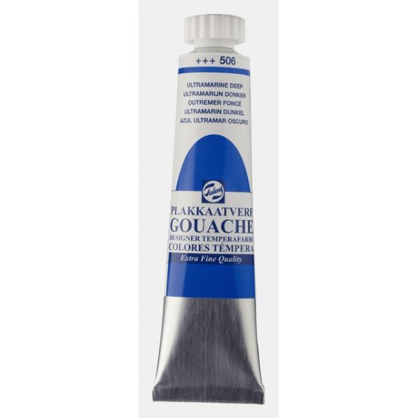 Talens Gouache 20ml No 506 Ultramarine Deep Talens Gouache 20ml No 506 Ultramarine Deep
