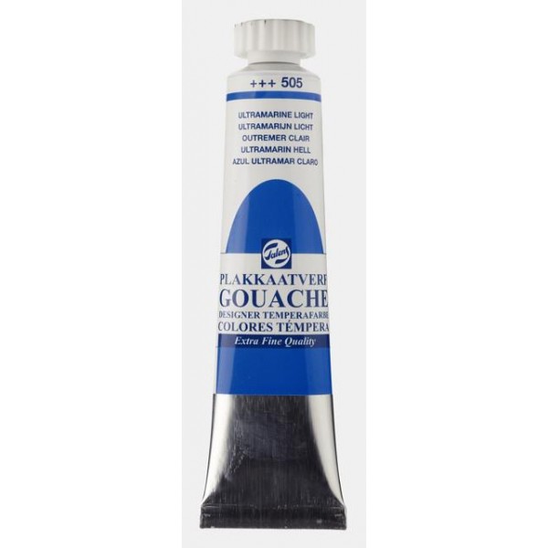 Talens Gouache 20ml No 505 Ultramarine Light Talens Gouache 20ml No 505 Ultramarine Light