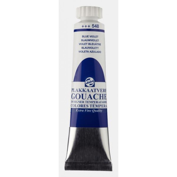 Talens Gouache 20ml No 548 Blue Violet Talens Gouache 20ml No 548 Blue Violet