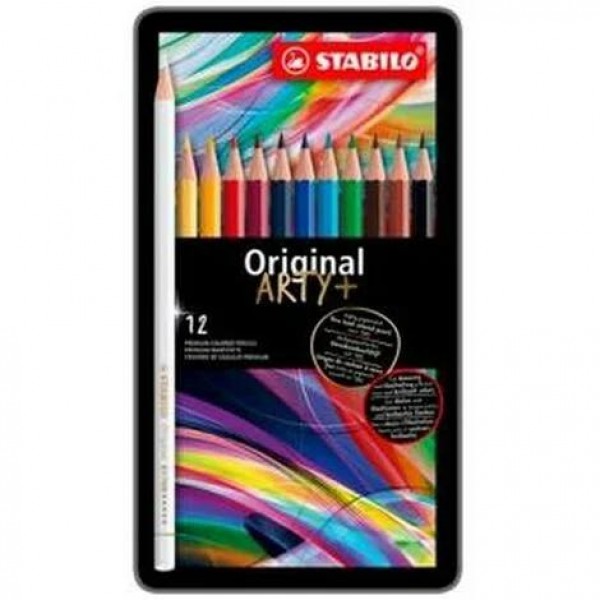Stabilo Original 87 Μεταλλική Κασετίνα με 12 Χρωματιστά Μολύβια Stabilo Original 87 Μεταλλική Κασετίνα με 12 Χρωματιστά Μολύβια