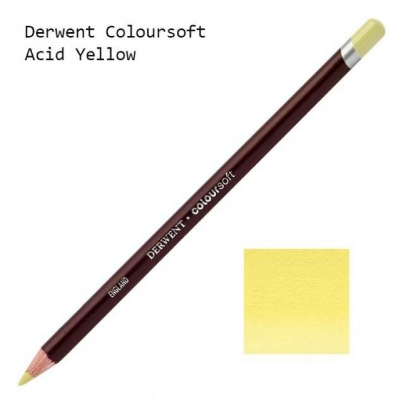 Derwent Μολύβι Coloursoft C020 Acid Yellow