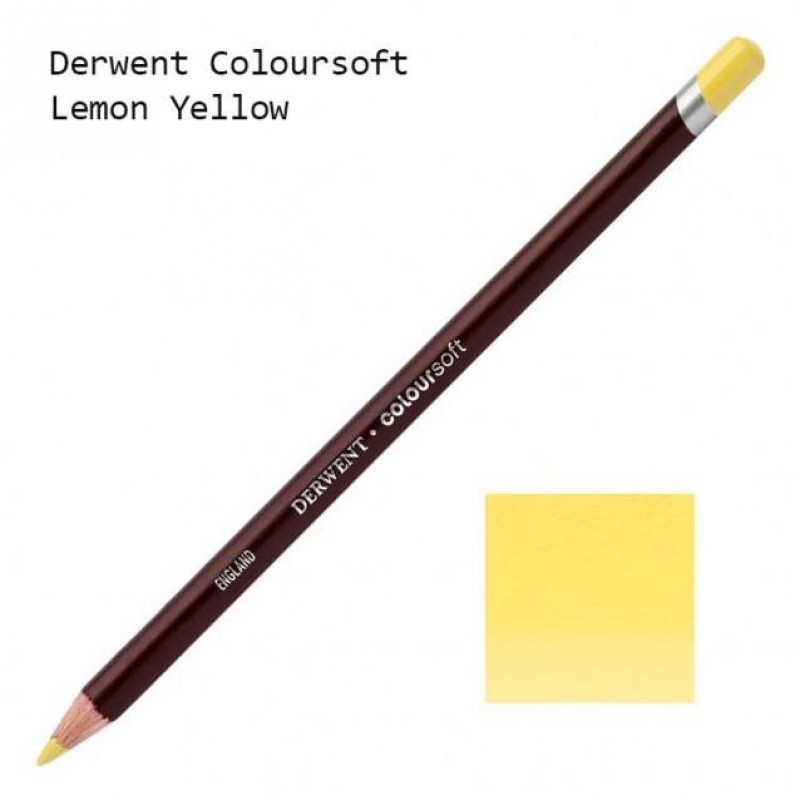 Derwent Μολύβι Coloursoft C030 Lemon Yellow