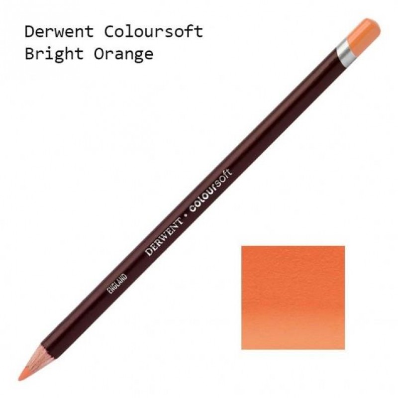 Derwent Μολύβι Coloursoft C080 Bright Orange