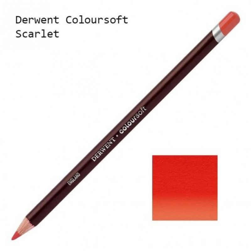 Derwent Μολύβι Coloursoft C110 Scarlet