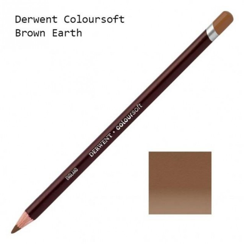 Derwent Μολύβι Coloursoft C630 Brown Earth