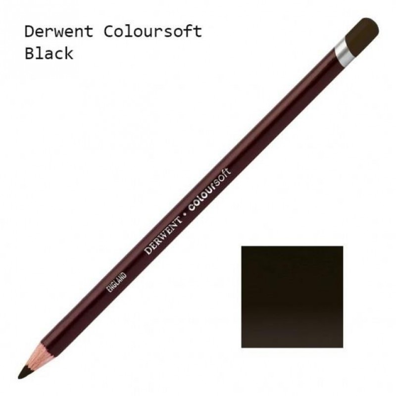 Derwent Μολύβι Coloursoft C650 Black
