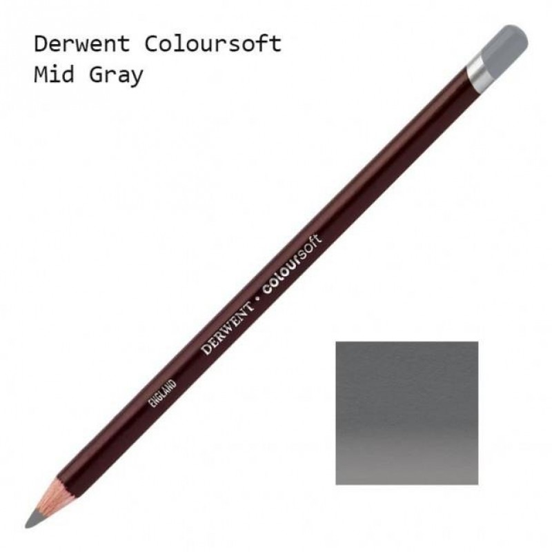 Derwent Μολύβι Coloursoft C700 Mid Grey