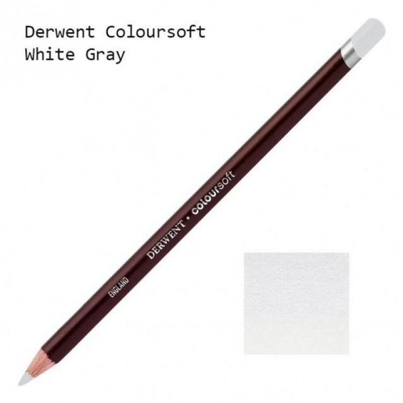 Derwent Μολύβι Coloursoft C710 White Grey