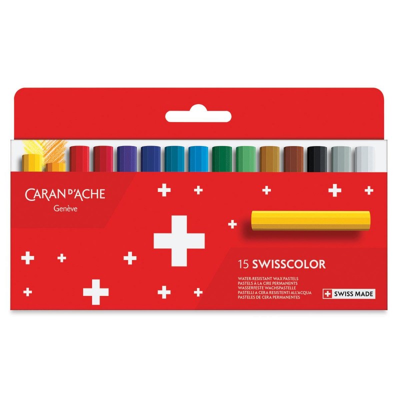 Caran DAche Swisscolor 15 Κηροπαστέλ