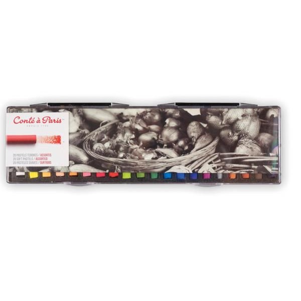 Conte a Paris Κασετίνα με 20 Soft Pastel Conte a Paris Κασετίνα με 20 Soft Pastel