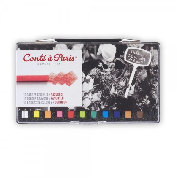 Conte a Paris 12 Παστέλ Κιμωλίας (Carres) Conte a Paris 12 Παστέλ Κιμωλίας (Carres)