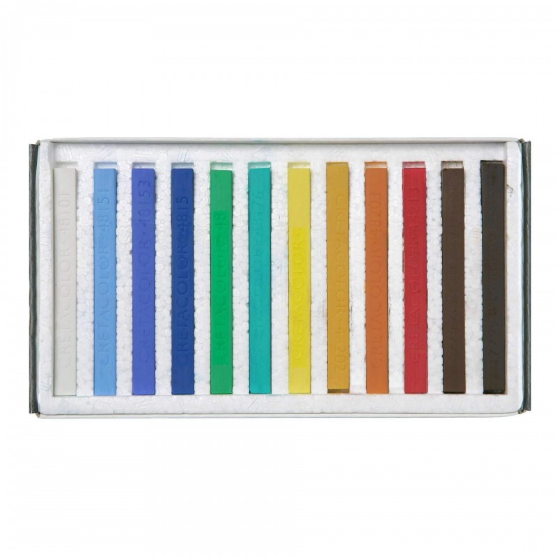 Cretacolour Starter Pastel Carre Set 12 Nature tones