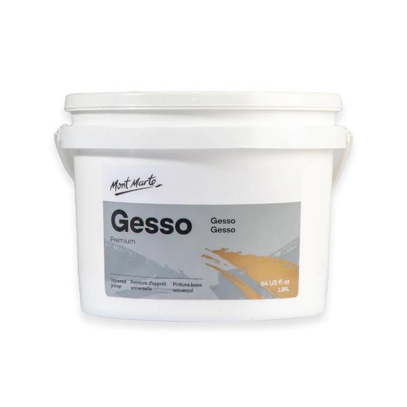 Mont Marte Έτοιμη Προετοιμασία Gesso 1,89lt