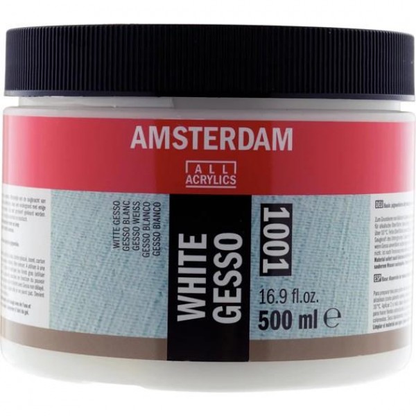 Amsterdam  Έτοιμη Προετοιμασία Gesso 500ml Amsterdam  Έτοιμη Προετοιμασία Gesso 500ml