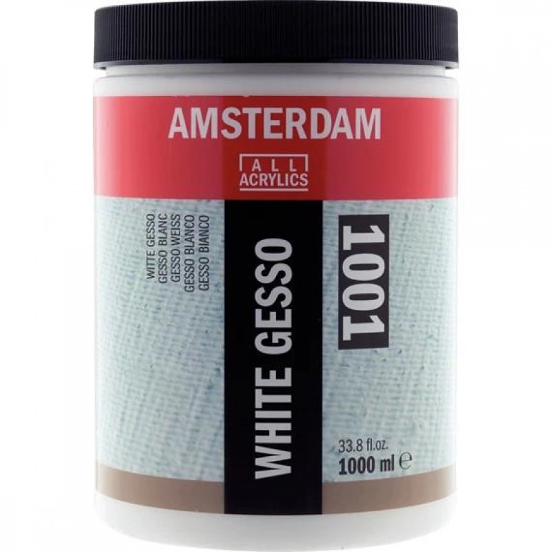 Amsterdam  Έτοιμη Προετοιμασία Gesso 1000ml