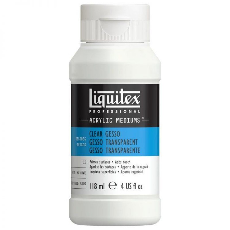 Liquitex Professional Έτοιμη Προετοιμασία Διάφανο Gesso 118ml