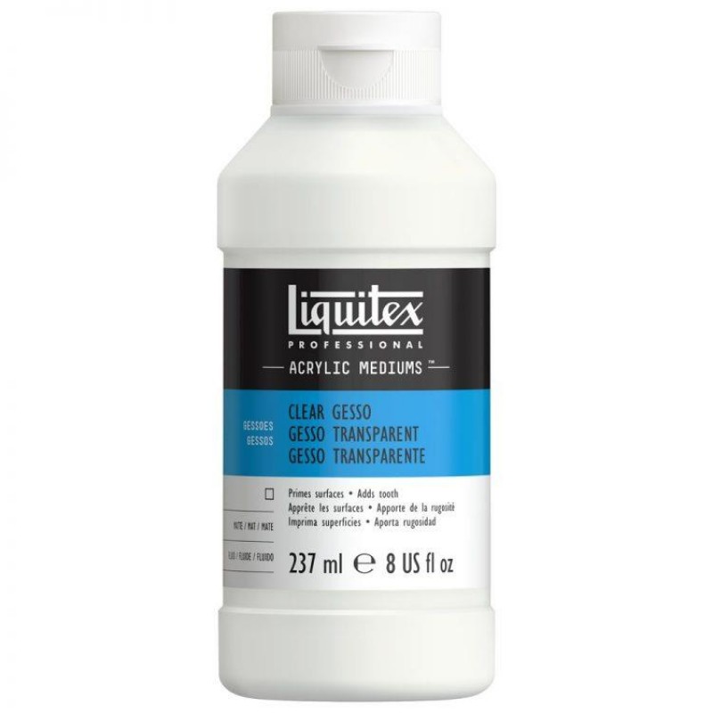 Liquitex Professional Έτοιμη Προετοιμασία Διάφανο Gesso 237ml