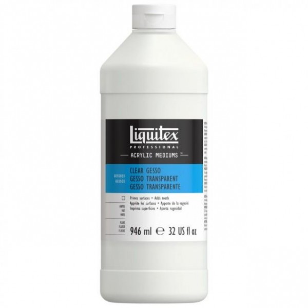 Liquitex Professional Έτοιμη Προετοιμασία Διάφανο Gesso 946ml