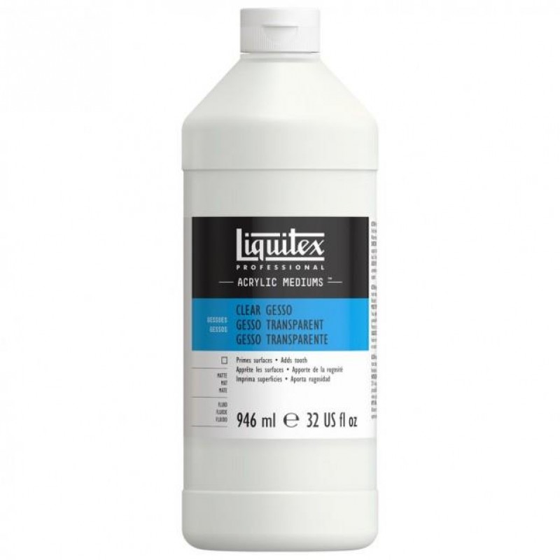 Liquitex Professional Έτοιμη Προετοιμασία Διάφανο Gesso 946ml