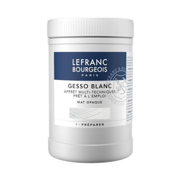 Lefranc Bourgeois Έτοιμη Προετοιμασία Gesso 1lt Lefranc Bourgeois Έτοιμη Προετοιμασία Gesso 1lt