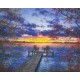 Ζωγραφική με Αριθμούς Τελάρο 40x50cm Ηλιοβασίλεμα