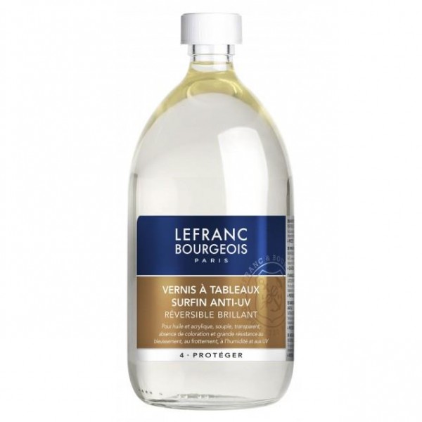 Lefranc Bourgeois Γυαλιστερό Βερνίκι για Λάδι/Ακρυλικό Anti-UV 1Lt Lefranc Bourgeois Γυαλιστερό Βερνίκι για Λάδι/Ακρυλικό Anti-UV 1Lt