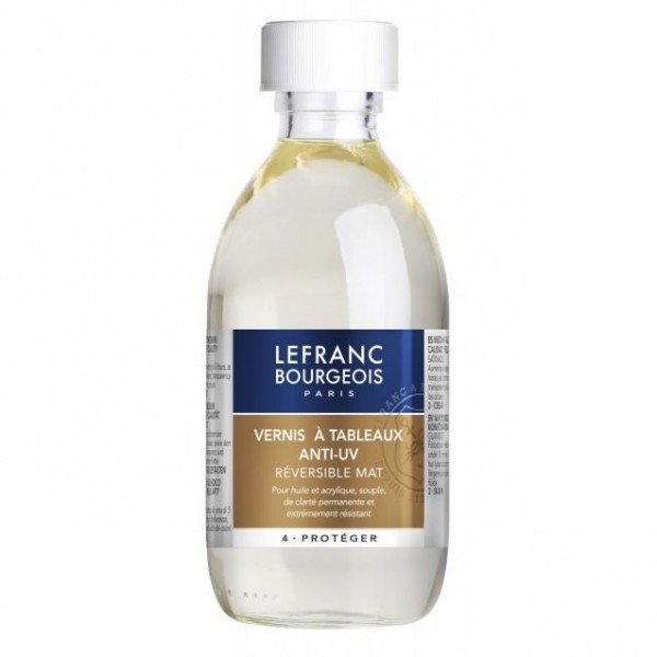 Lefranc Bourgeois Ματ Βερνίκι για Λάδι/Ακρυλικό Anti-UV 250ml Lefranc Bourgeois Ματ Βερνίκι για Λάδι/Ακρυλικό Anti-UV 250ml
