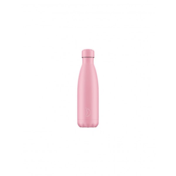 Chillys Bottle All Pastel Pink 500ml