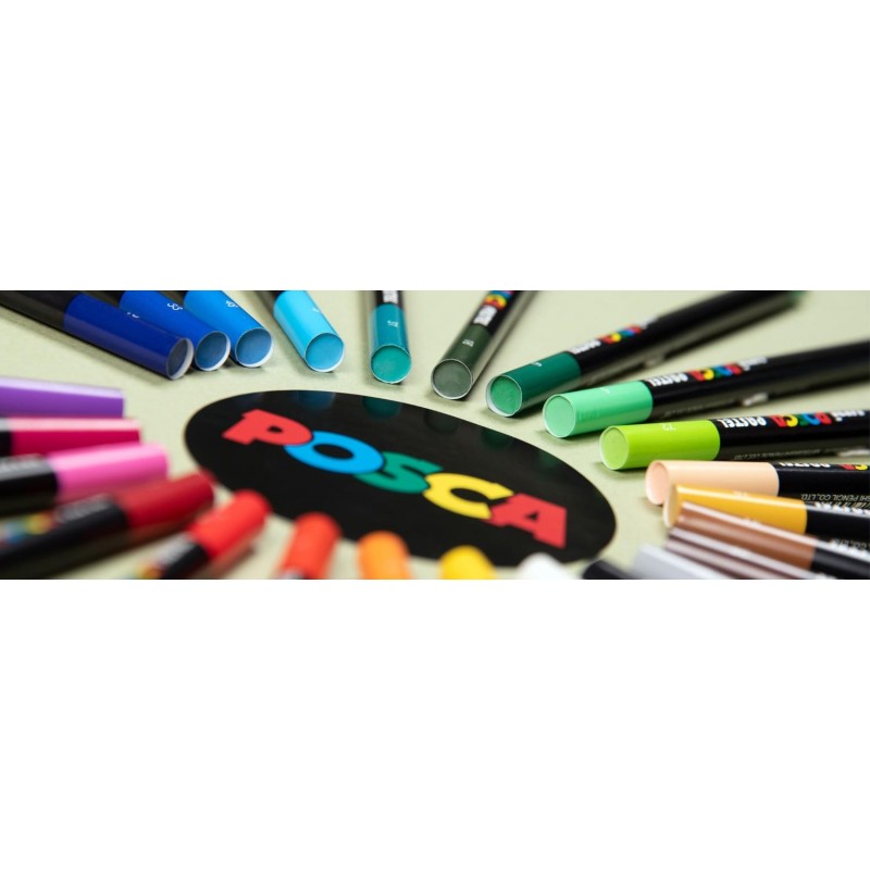 Posca Σετ 24 Wax Pastels