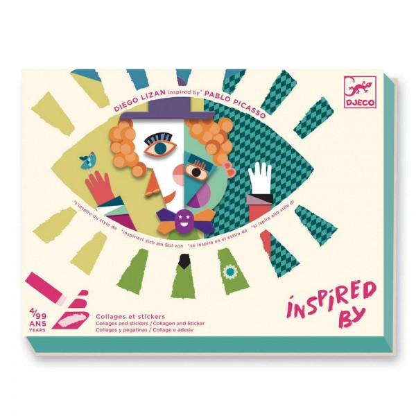 Djeco Inspired by - Κολάζ Picasso  Κυβισμός Πορτραίτα Djeco Inspired by - Κολάζ Picasso  Κυβισμός Πορτραίτα