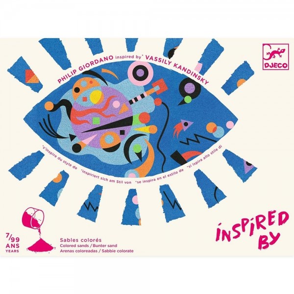 Djeco Inspired by Vassily Kandinsky- Ζωγραφική με άμμο Αφηρημένη Τέχνη Djeco Inspired by Vassily Kandinsky- Ζωγραφική με άμμο Αφηρημένη Τέχνη
