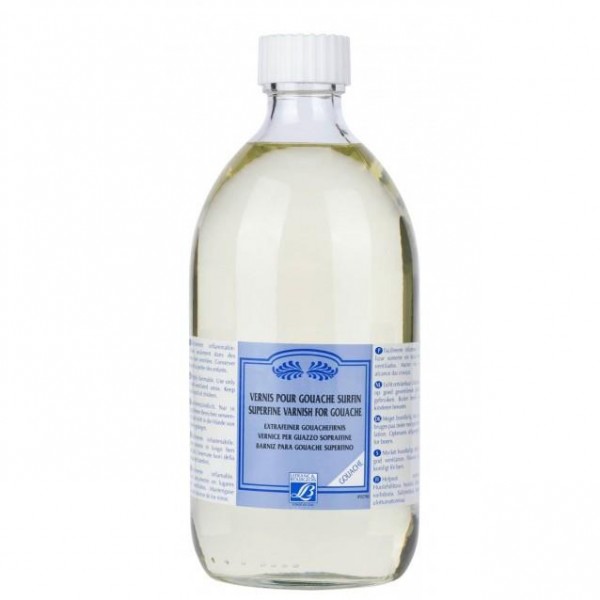Lefranc Bourgeois Gouache Superfine Varnish 500ml Lefranc Bourgeois Gouache Superfine Varnish 500ml