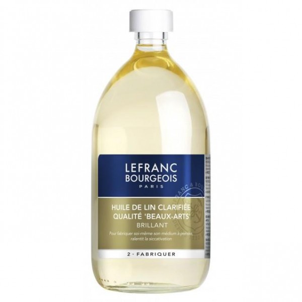Lefranc Bourgeois Λινέλαιο (Linseed Oil Clarified) 1Lt Lefranc Bourgeois Λινέλαιο (Linseed Oil Clarified) 1Lt
