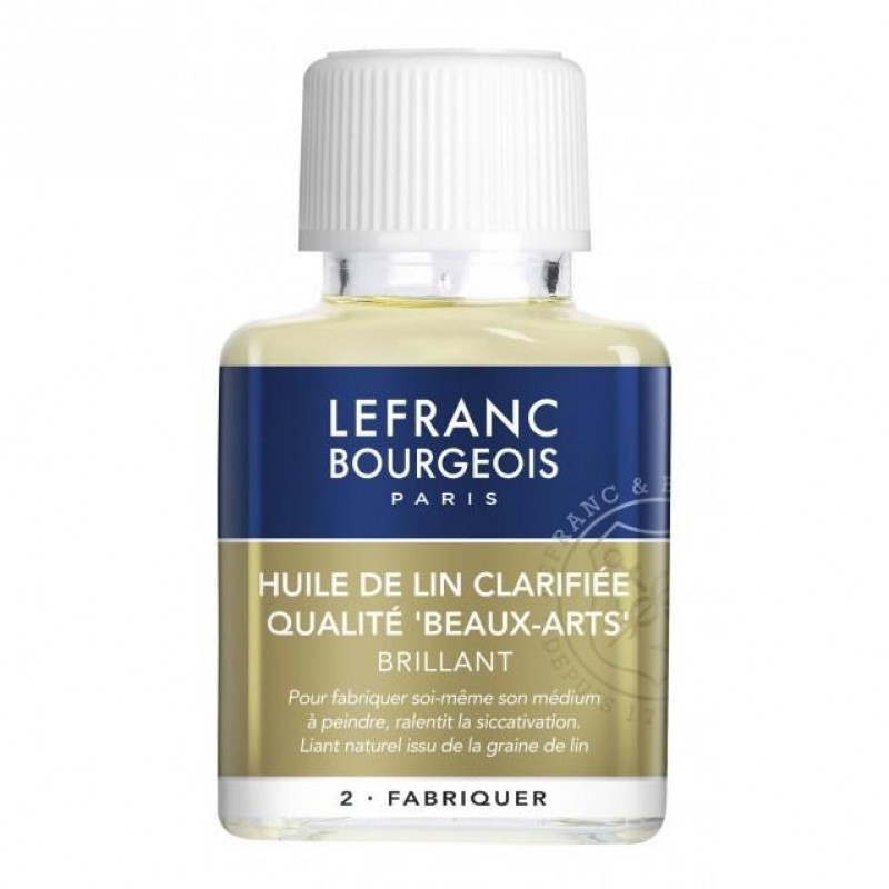 Lefranc Bourgeois Λινέλαιο (Linseed Oil Clarified) 75ml
