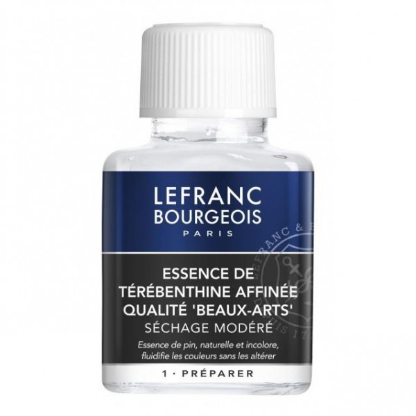 Lefranc Bourgeois Τερεβινθέλαιο (Turpentine Rectified) 75ml Lefranc Bourgeois Τερεβινθέλαιο (Turpentine Rectified) 75ml