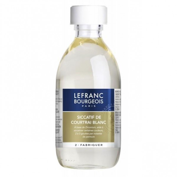Lefranc Bourgeois White Coutrai Siccative 250ml