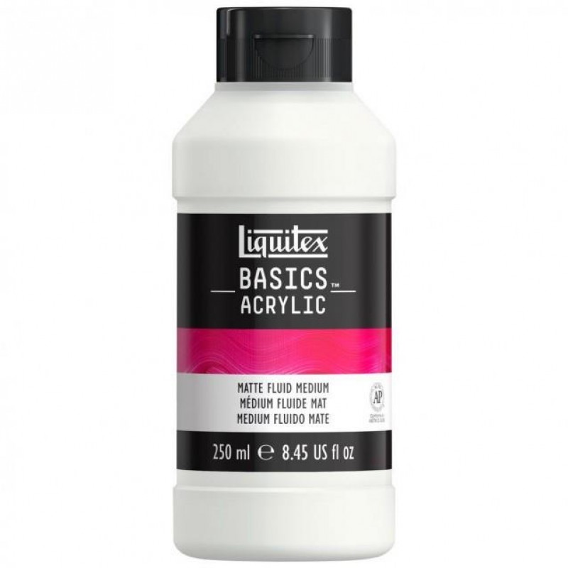 Liquitex Basics Matte Fluid Medium 250ml