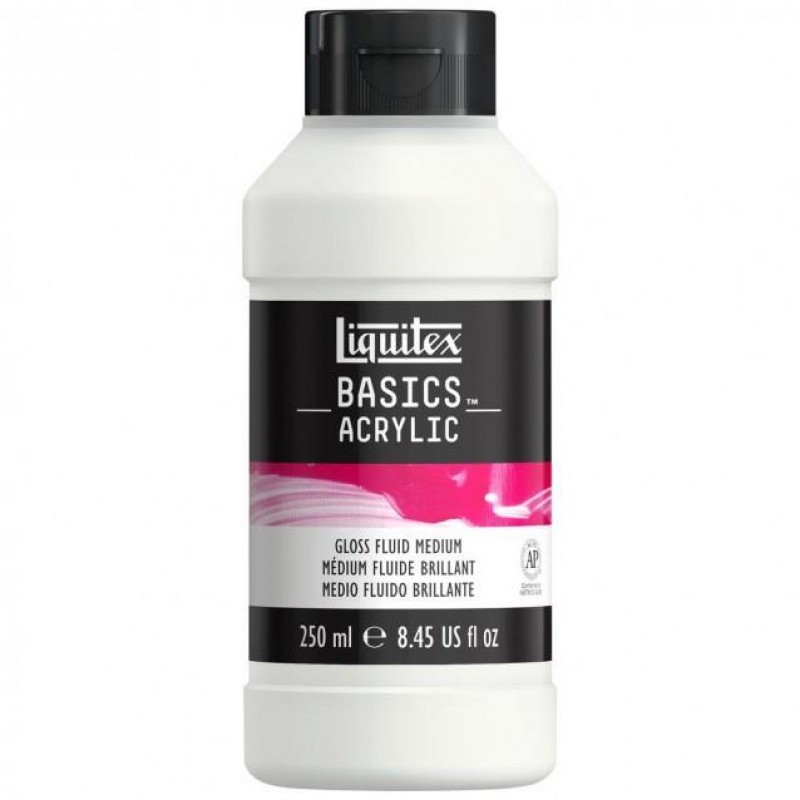 Liquitex Basics Gloss Fluid Medium 250ml