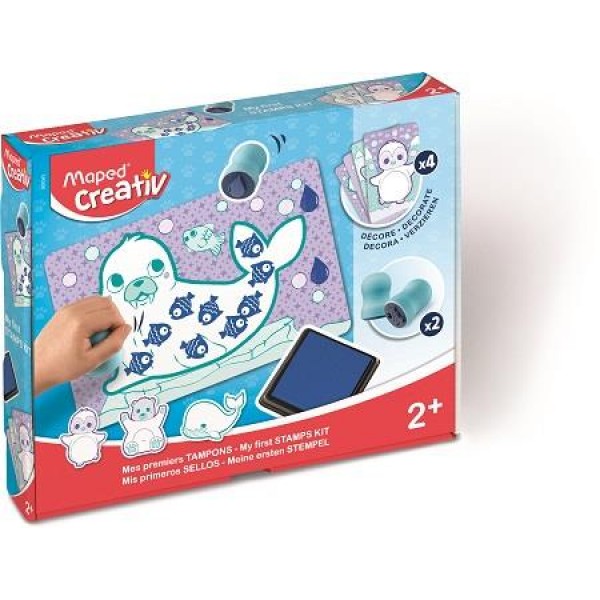 Maped Δημιουργικό σετ ζωγραφικής με σφραγίδες Maped Δημιουργικό σετ ζωγραφικής με σφραγίδες