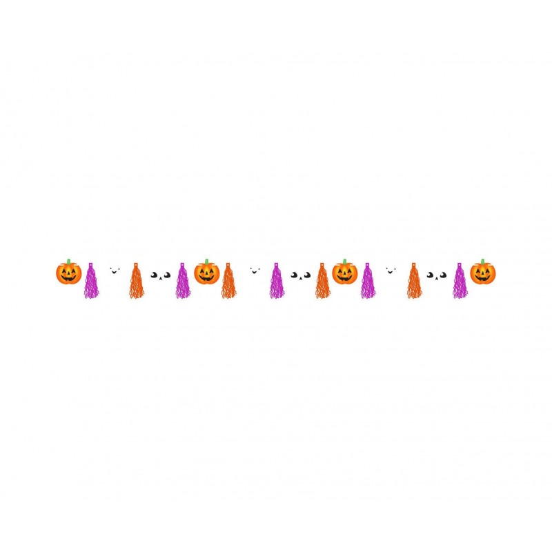 Γιρλάντα Tassel με φούντες Hallo-ween Friends 3m
