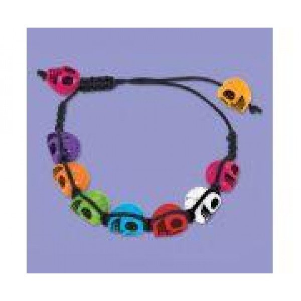 Βραχιόλι Με Νεκροκεφαλές