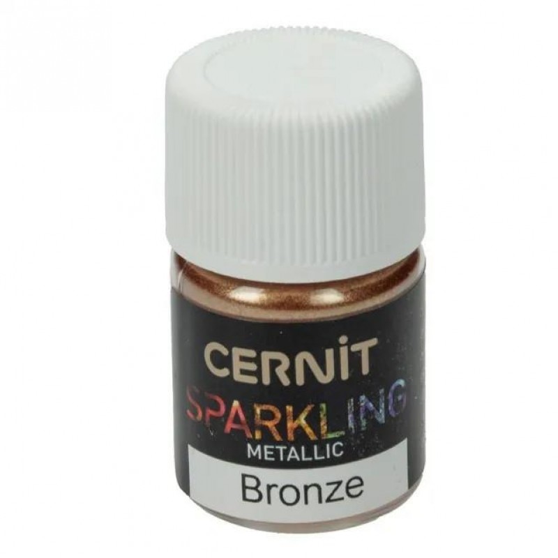 Cernit 3gr Sparkling Μεταλλική Πούρδα που Ψήνεται No 58 Μπρούντζος