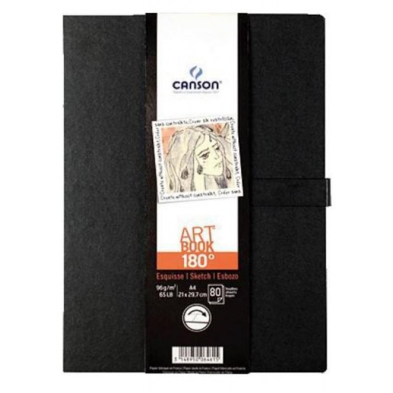 Canson ArtBook 180o 96gr 210x297mm 80φ