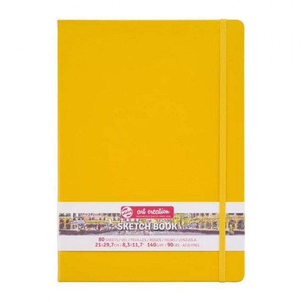 Art Creation Sketch Book A4 (21x29.7) 140g 80p Golden Yellow Art Creation Sketch Book A4 (21x29.7) 140g 80p Golden Yellow