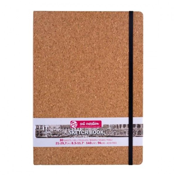 Art Creation Sketch Book A4 (21x29.7)140gr 80p Cork Art Creation Sketch Book A4 (21x29.7)140gr 80p Cork