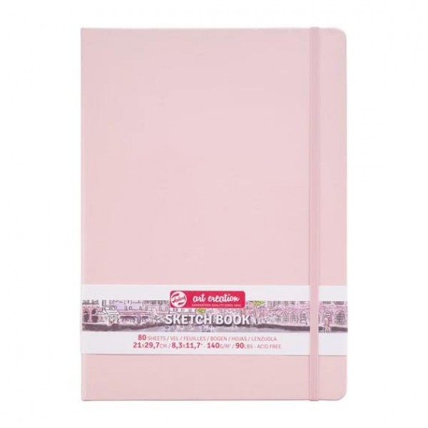 Art Creation Sketch Book A4 (21x29.7)140gr 80p Pastel Pink Art Creation Sketch Book A4 (21x29.7)140gr 80p Pastel Pink